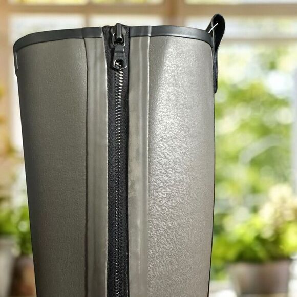 Rag & Bone $325 RIDING RAIN BOOT Waterproof Zipper Detail - Picture 6 of 13
